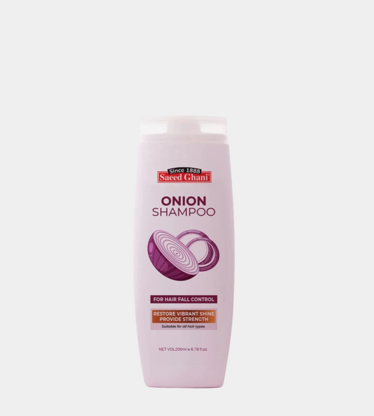 Saeed Ghani Onion Shampoo for Stronger, Healthier Hair