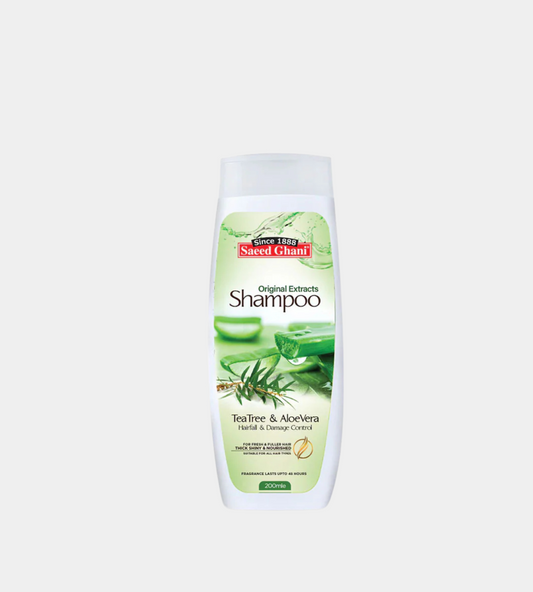 Saeed Ghani Tea Tree Shampoo for Healthy Scalp and Shiny Hair