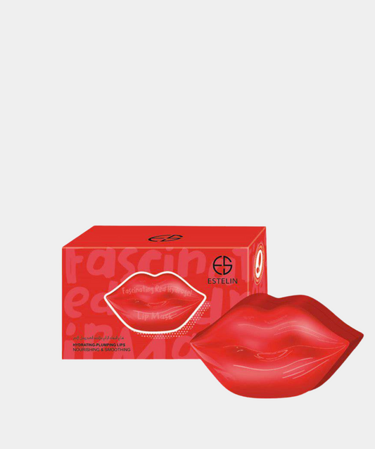Estelin Red Lip Mask - Hydrating Treatment for Soft, Luscious Lips