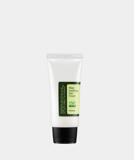 Aloe Soothing Sun Cream SPF 50 for Ultimate UV Protection and Hydration