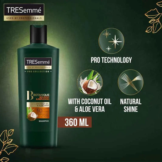Tresemmé Botanique Nourish & Replenish Shampoo 360ml – With Coconut & Aloe Vera