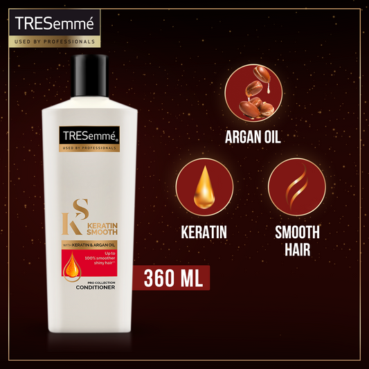 Tresemme Keratin Conditioner – 360ml for Frizz Control and Shine