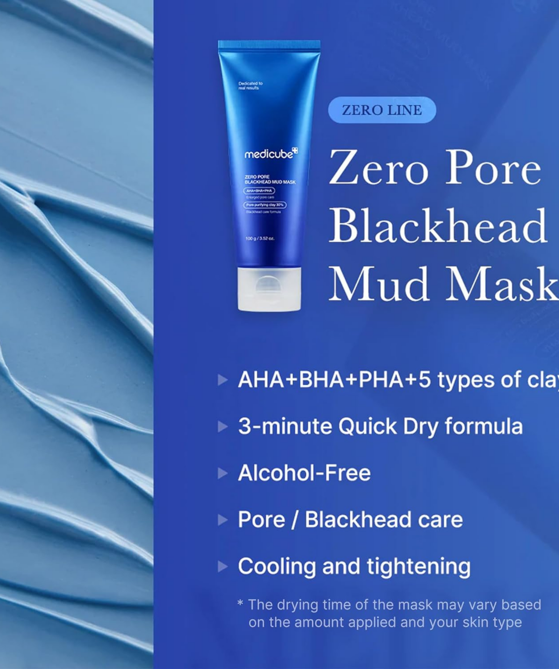 Medicube Zero Pore Blackhead Mud Mask