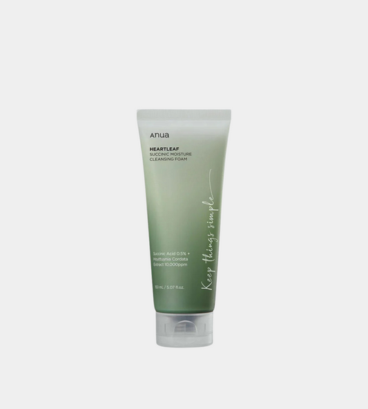 Calming Heartleaf Cleansing Foam - Gentle Face Cleanser for Soothing Skin